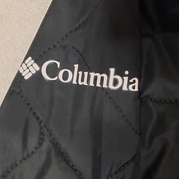 COLUMBIA Womens Sweet View Insulated Bomber, Black Lightweight Puffer Jacket LN - Picture 4 of 11